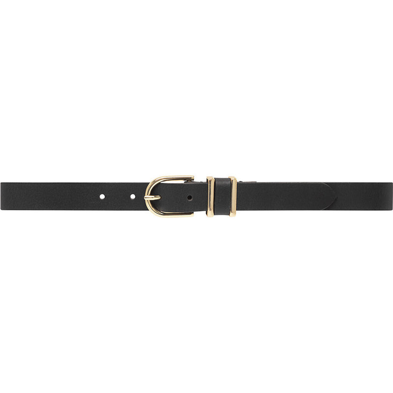 DEPECHE Tidløs bælte Belts 190 Black / Gold