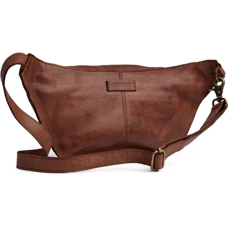 DEPECHE Tidløs bumbag Bumbag 005 Vintage cognac