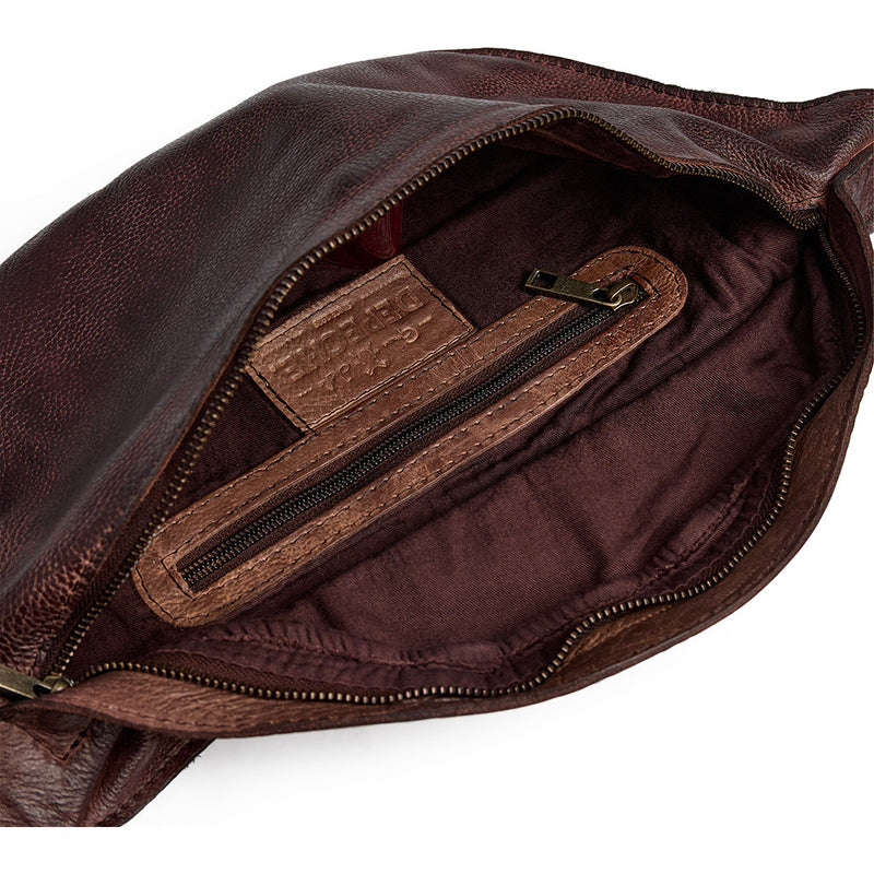 DEPECHE Tidløs bumbag Bumbag 248 Vintage Brown
