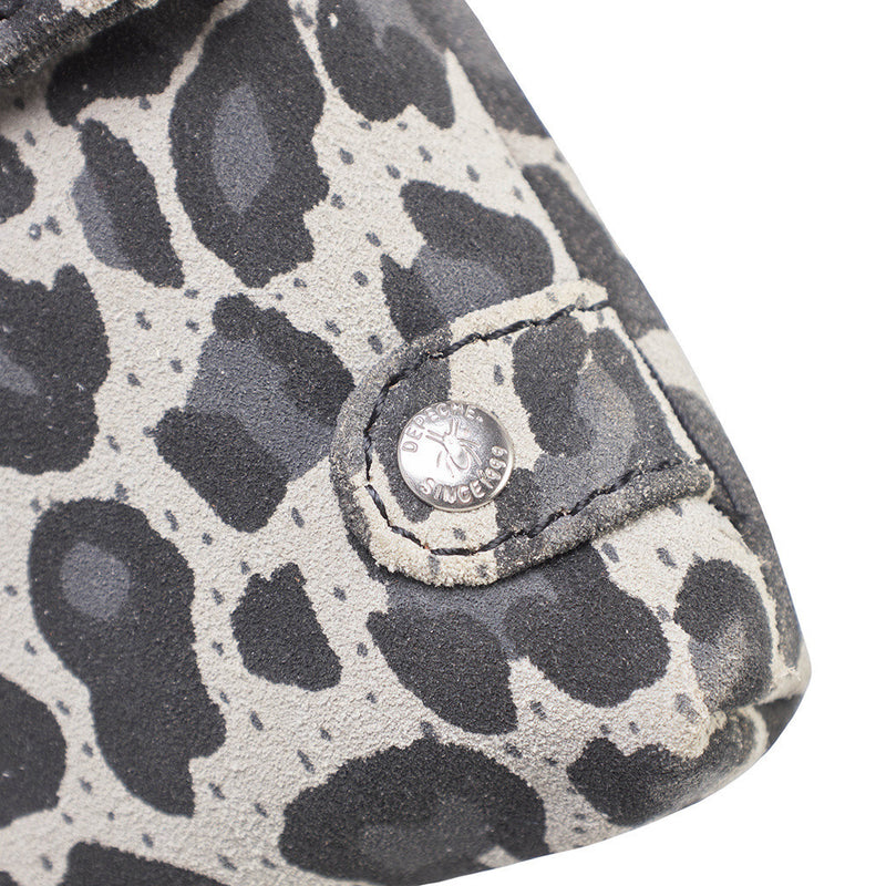 DEPECHE Tidløs clutch Clutch 281 Grey leo print