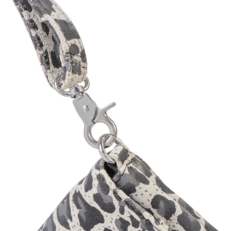 DEPECHE Tidløs clutch Clutch 281 Grey leo print