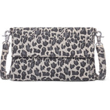 DEPECHE Tidløs clutch Clutch 281 Grey leo print