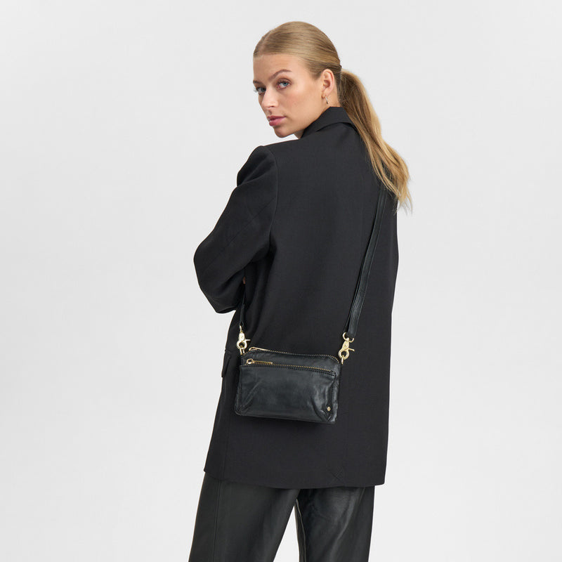 DEPECHE Tidløs crossover/clutch Cross over 097 Gold