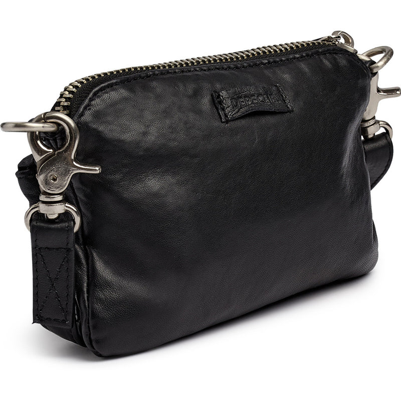 DEPECHE Tidløs crossover/clutch Cross over 099 Black (Nero)