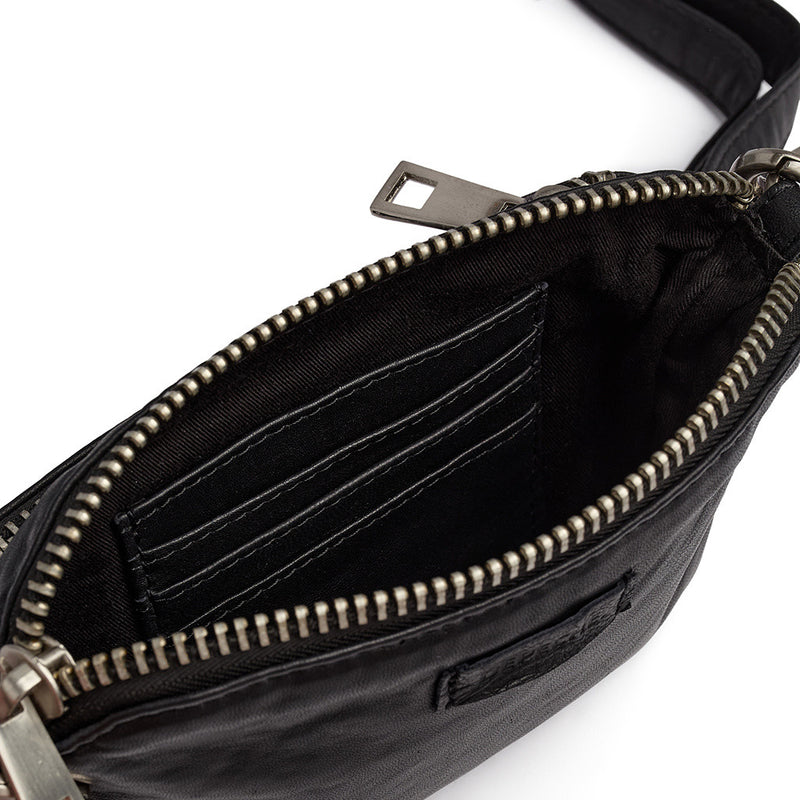 DEPECHE Tidløs crossover/clutch Cross over 099 Black (Nero)