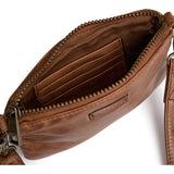 DEPECHE Tidløs crossover/clutch Crossover 014 Cognac