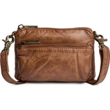 DEPECHE Tidløs crossover/clutch Crossover 014 Cognac