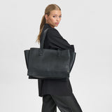 DEPECHE Tidløs shopper Shopper 099 Black (Nero)