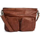 DEPECHE Tidløs skuldertaske Shoulderbag / Handbag 005 Vintage cognac