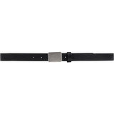DEPECHE Tidløst bælte Belts 300 Black/Amr silver