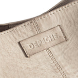 DEPECHE Tidsløs shopper i blød læderkvalitet Shopper 228 Soft Sand