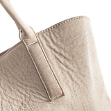 DEPECHE Tidsløs shopper i blød læderkvalitet Shopper 228 Soft Sand