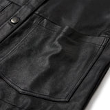 Depeche leather wear Tonja oversize skjorte Shirts 099 Black