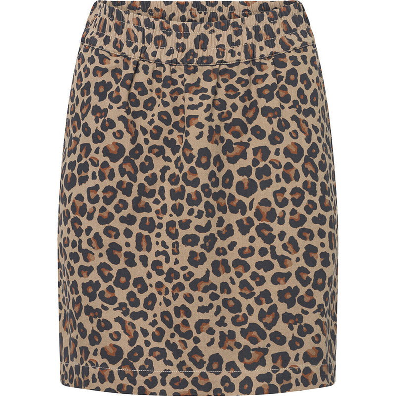 Depeche Clothing Trendy Jane nederdel Skirts 261 Leopard Printed