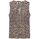 Depeche Clothing Trendy Lina leopard printet top Tops 261 Leopard Printed