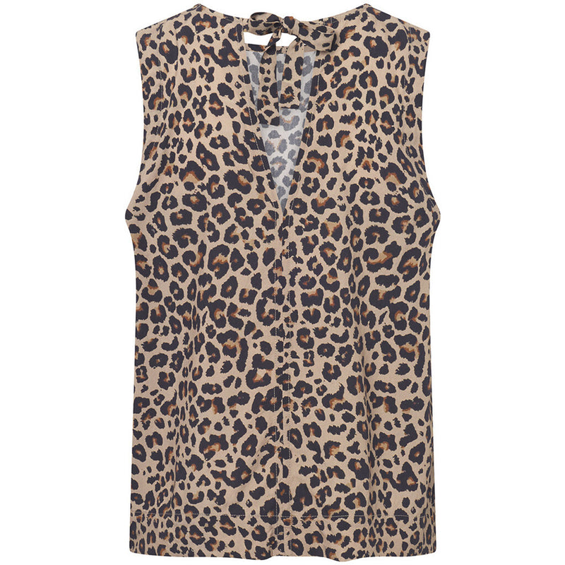 Depeche Clothing Trendy Lina leopard printet top Tops 261 Leopard Printed