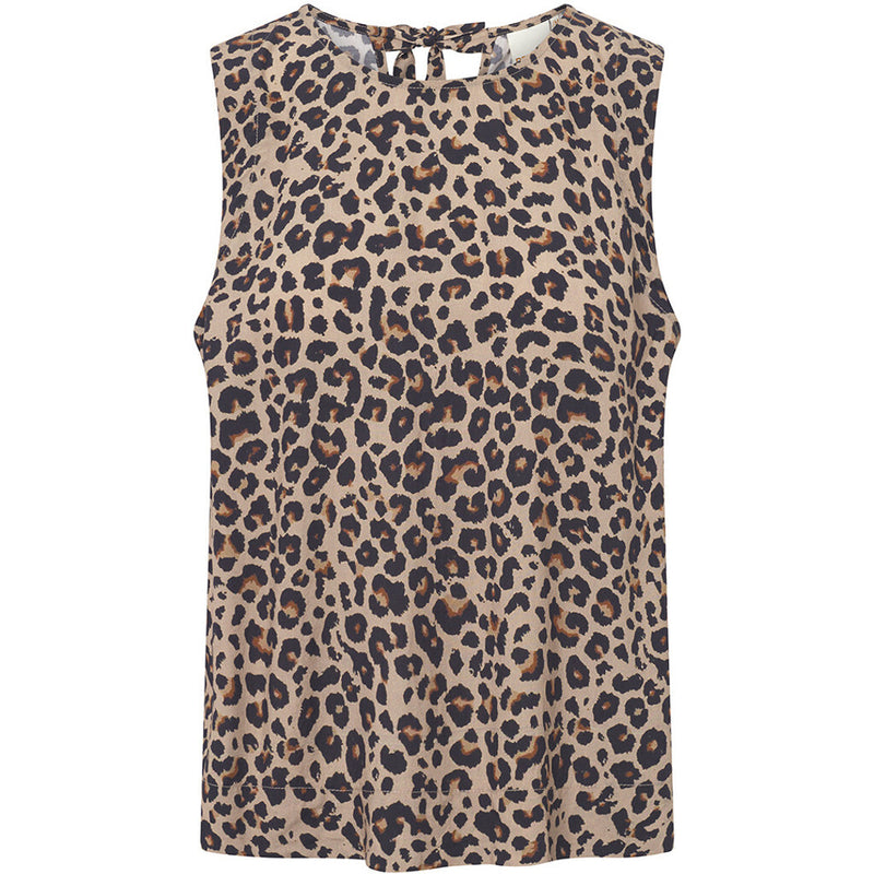 Depeche Clothing Trendy Lina leopard printet top Tops 261 Leopard Printed