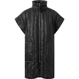 Depeche leather wear Trendy Tekla lang skindvest Vest 099 Black (Nero)