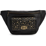 DEPECHE Trendy bumbag med nitter Bumbag 099 Black (Nero)