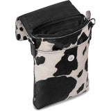 DEPECHE Trendy cow mobiltaske Mobilebag 099 Black (Nero)