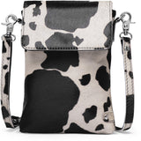 DEPECHE Trendy cow mobiltaske Mobilebag 099 Black (Nero)