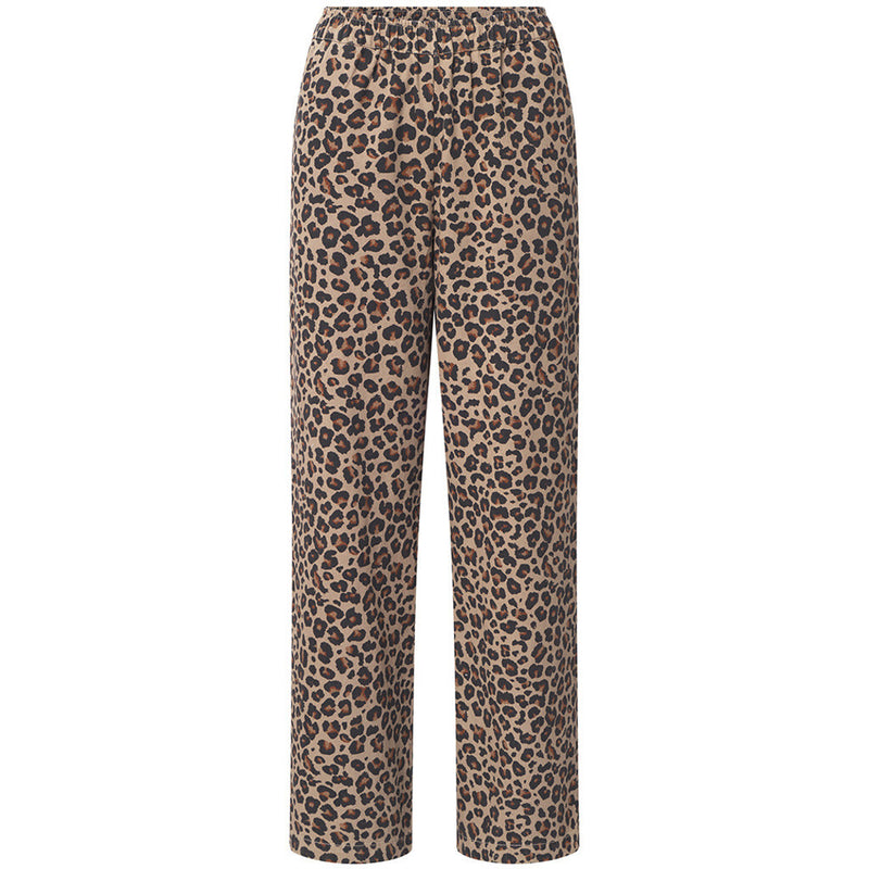 Depeche Clothing Trendy leopard bukser (HW) Pants 261 Leopard Printed