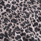 Depeche Clothing Trendy leopard bukser (HW) Pants 281 Grey leo print