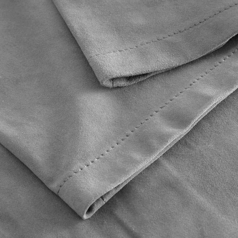 Depeche leather wear Trendy ruskindsbukser i en dejlig blød kvalitet Pants 203 Silver
