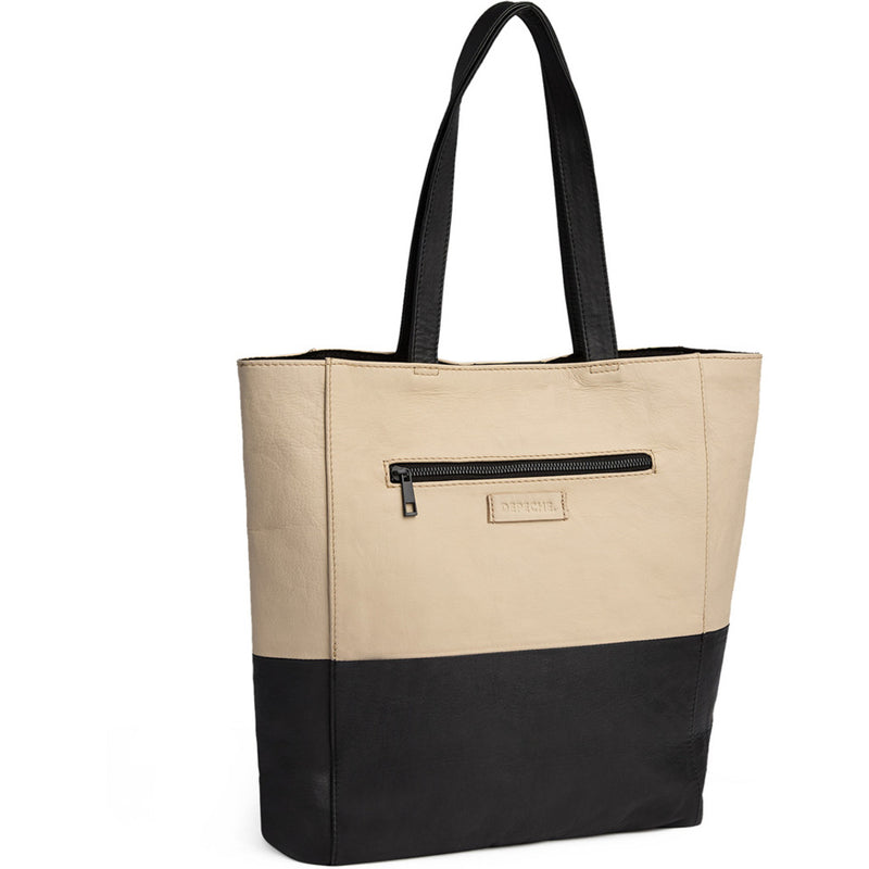 DEPECHE Trendy shopper Shopper 099 Black (Nero)