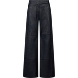 Depeche leather wear Zeli bootcut skindbukser Pants 031 Ocean