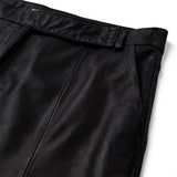 Depeche leather wear Zeli bootcut skindbukser Pants 099 Black