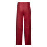 Depeche leather wear Adele skindbuks Pants 043 Red