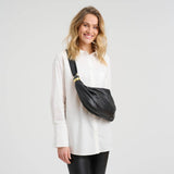 Athens crossover i blødt lammeskind / 16964 - Black - DEPECHE