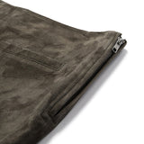 Ava 7/8 ruskindsbukser / 51340 - Khaki - DEPECHE