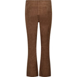 Depeche leather wear Ava HW Flare 7/8 Ruskindbuks Pants 311 Wood