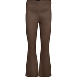 Ava HW Flare 7/8 Skindbuks / 50896 - Taupe - DEPECHE