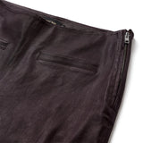 Ava HW Flare Skindbuks / 51160 - Dark Berry - DEPECHE