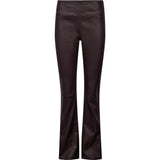 Ava HW Flare Skindbuks / 51160 - Dark Berry - DEPECHE