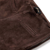 Depeche leather wear Ava ruskindsbukser Pants 015 Brown