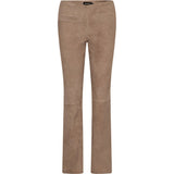 Depeche leather wear Ava ruskindsbukser Pants 329 Light Sand