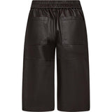 Bermuda shorts i skind (HW) / 51174 - Chocolate - DEPECHE