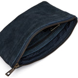 Bilbao clutch i ruskind / 16986 - Ocean - DEPECHE