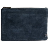 Bilbao clutch i ruskind / 16986 - Ocean - DEPECHE