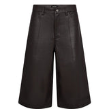 Depeche leather wear Boa HW bermuda shorts Shorts 008 Chocolate