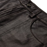 Depeche leather wear Boa HW bermuda shorts Shorts 008 Chocolate