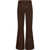 Depeche leather wear Boa HW ruskindbuks boot cut Pants 067 Dusty brown