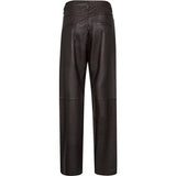 Depeche leather wear Boa skindbukser - fuld længde (HW) Pants 008 Chocolate
