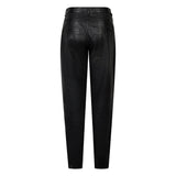 Depeche leather wear Boa skinny leg skindbuks Pants 099 Black