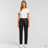 Caroline RW Chino Læderbuks / 14256 - Black - DEPECHE