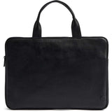 Computer sleeve i koskind med håndstropper / 17012 - Black/Black - DEPECHE